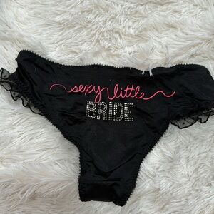 Victoria Secret Sexy Little Bride Panties S